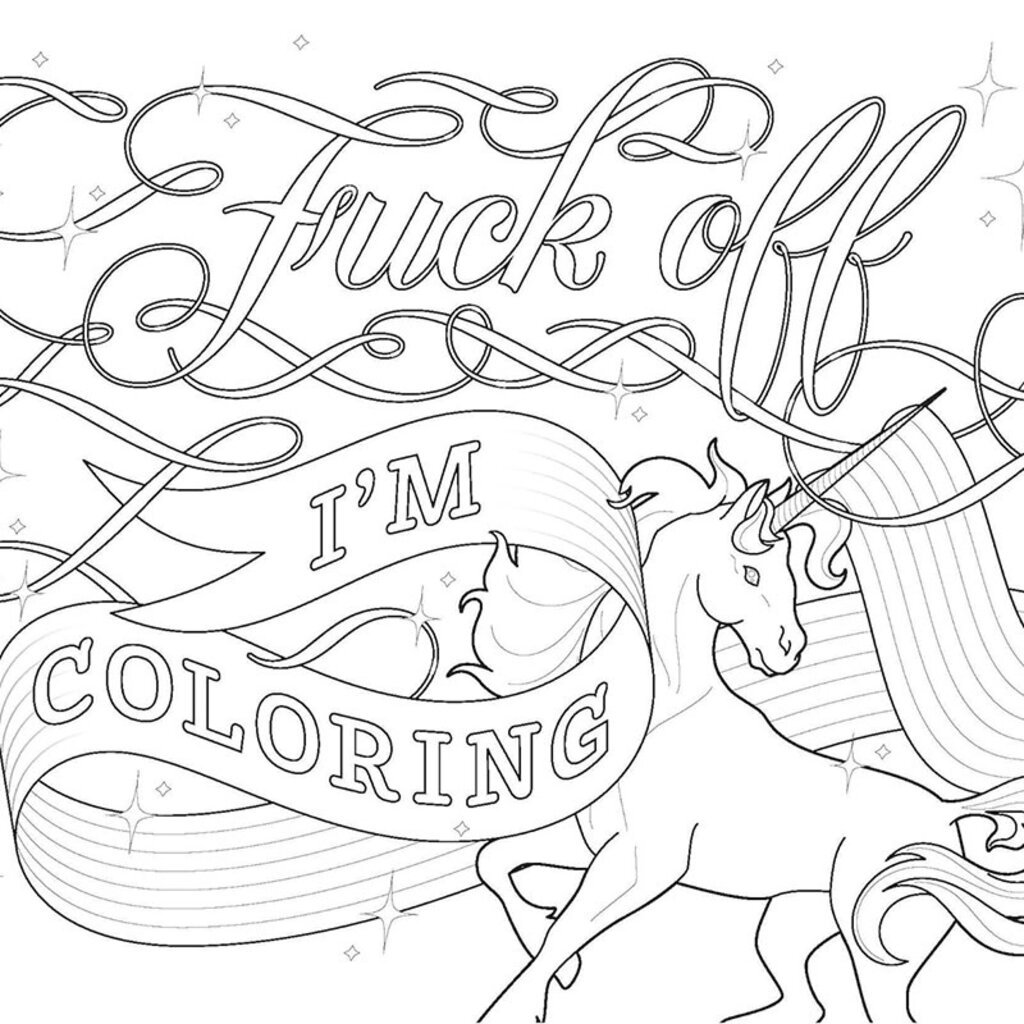 F*cking Awesome Coloring Book