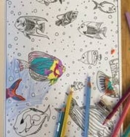 From the Seas to The Trees Coloring Book