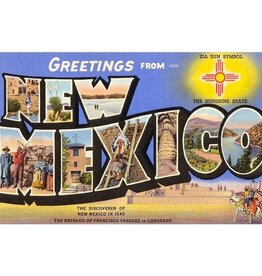 Greetings from New Mexico Postcard