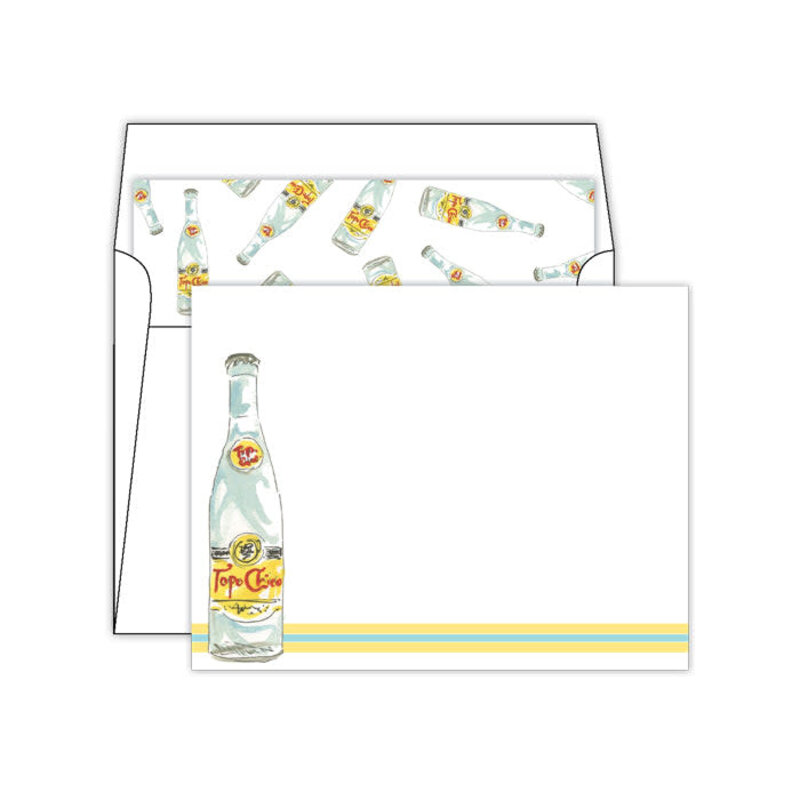 Topo Chico Handprinted Note Cards