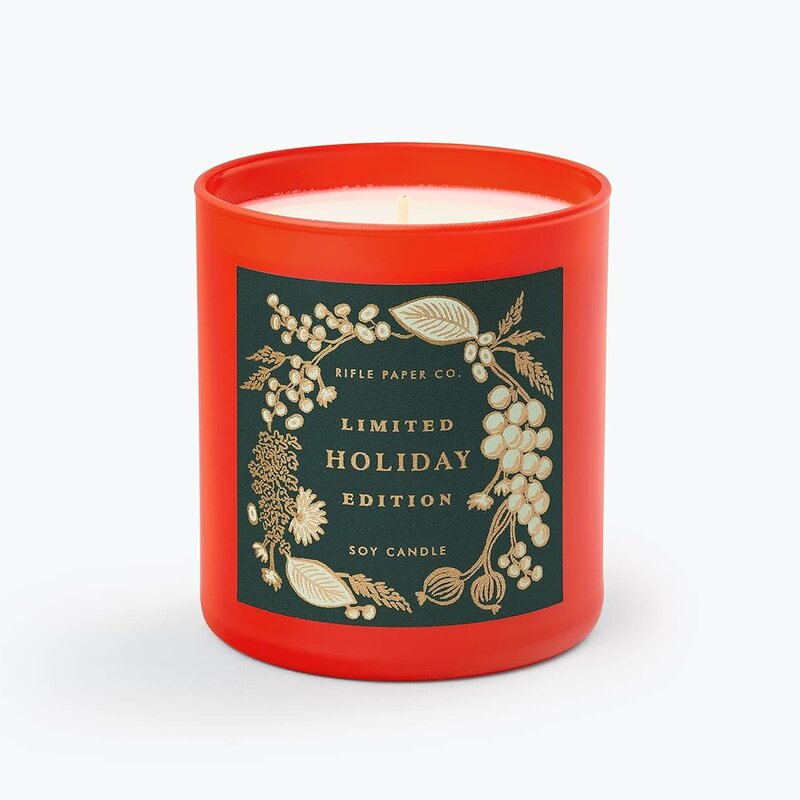 Rifle Holiday Candle