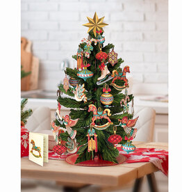 Christmas Tree with Ornaments Pop-up Card