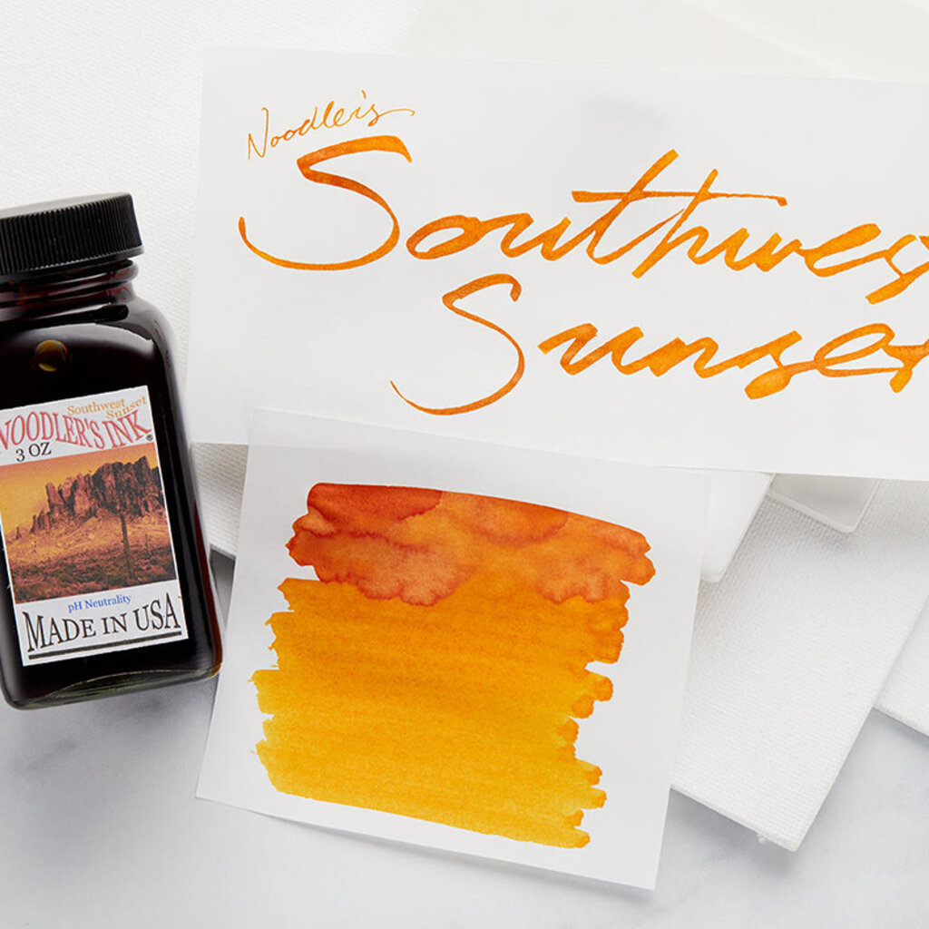 Southwest Sunset Noodlers Ink