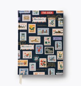 Postage Stamp Fabric Journal