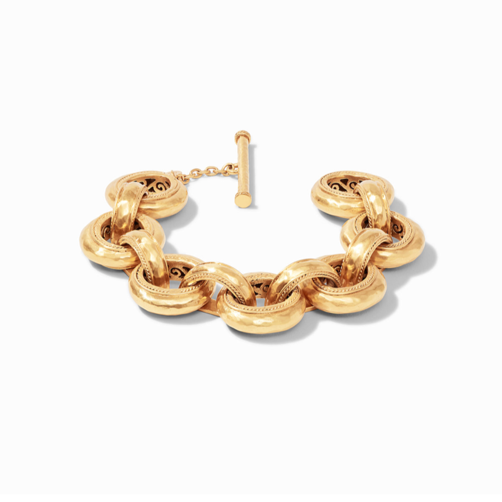 Cannes Demi Link Gold Bracelet