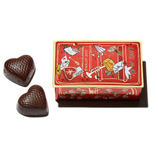 Celebrate Love 2 Pc Chocolate Truffle Box from Louis Sherry