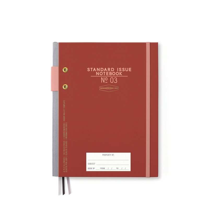 Standard Issue Undated Planner Rosewood