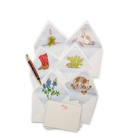 Howdy Letterpress Notecard Set/6