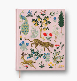 Menagerie Embroidered Fabric Sketchbook