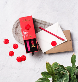 Poppy Stamp Wax Seal Set