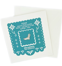 Foot Milagro Card