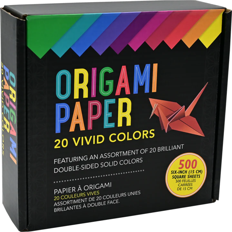 Origami Paper Vivid Colors 6"