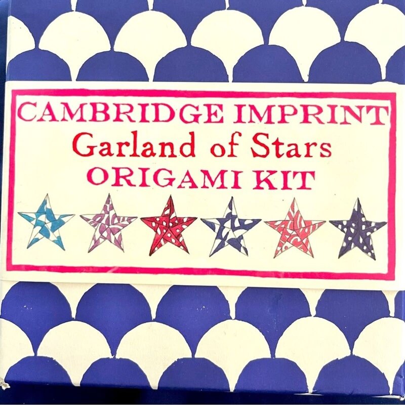 Origami Star Garland Kit