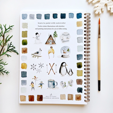 Winter Watercolor Notebook