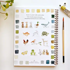 Animals Watercolor Notebook