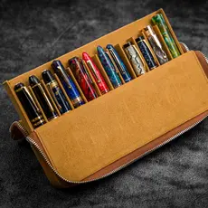 Zipped Magnum Opus 12 Slots Case CH Brown