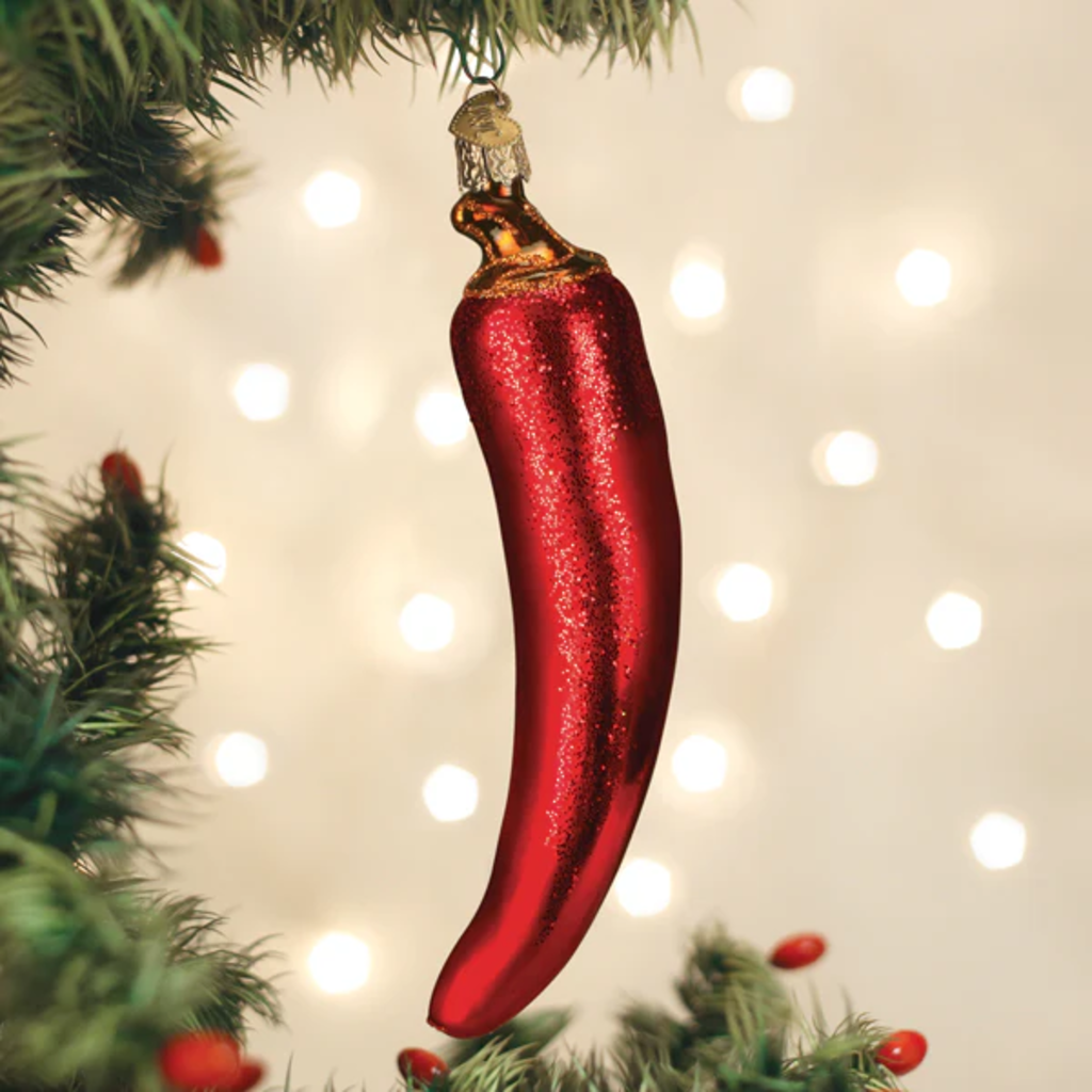 Red Chile Pepper Ornament