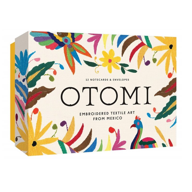 Otomi Embroidered Textile Notecards