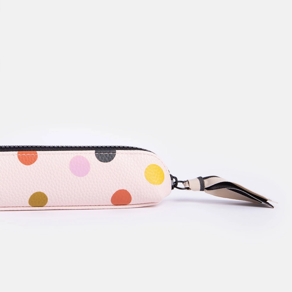 Pink Dotty Pencil Case