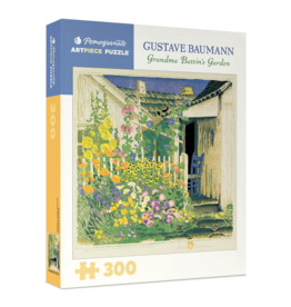 Gustave Baumann: Grandma Battin’s Garden 300-Pc. Puzzle