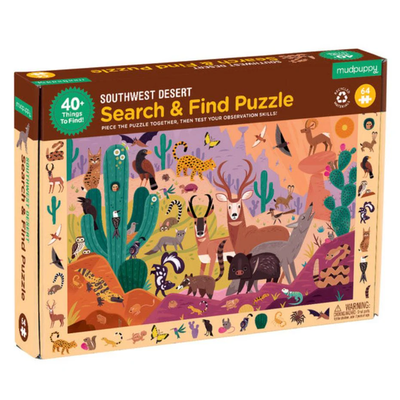 Southwest Desert: Search and Find Puzzle