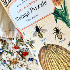 Bees & Honey Vintage Puzzle