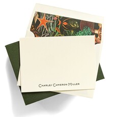 Pine Petite Silk Stationery Box