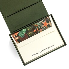 Pine Petite Silk Stationery Box