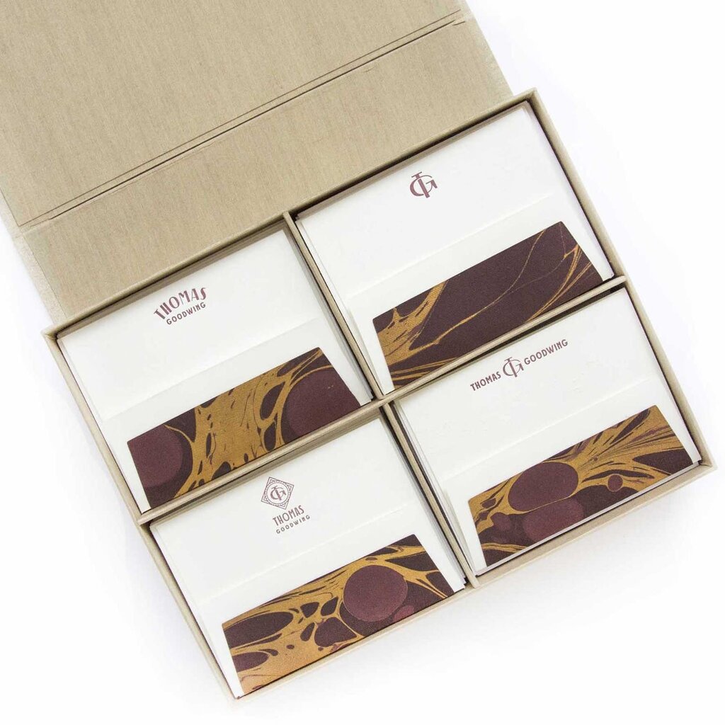 Santa Fe Trail Grand Silk Stationery Box