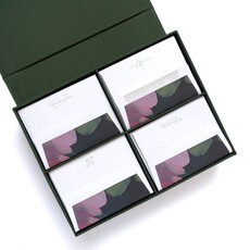 Shades of O'Keeffe Grand Silk Stationery Box