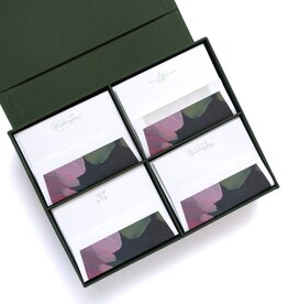Shades of O'Keeffe Grand Silk Stationery Box