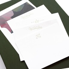 Shades of O'Keeffe Grand Silk Stationery Box