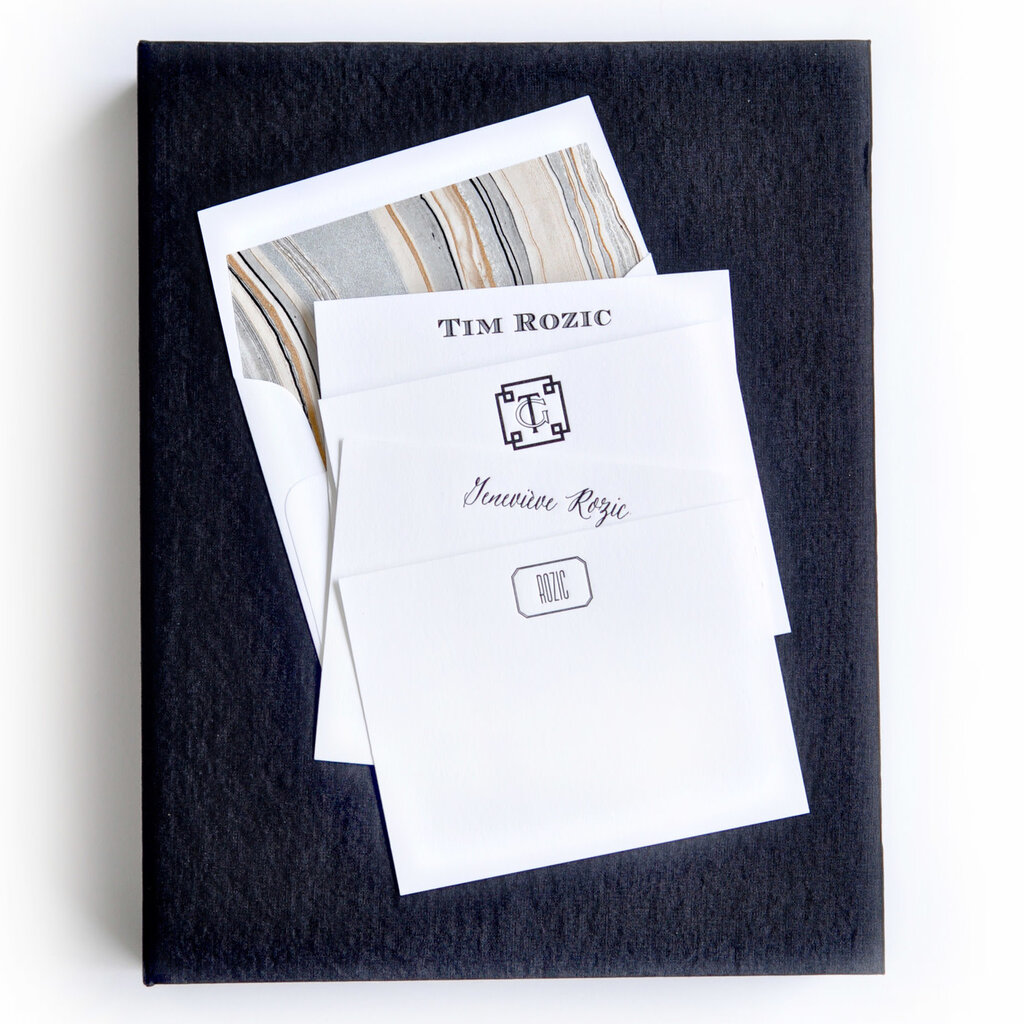 Chaco Canyon Grand Silk Stationery Box