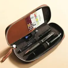 Endless Endless Leather 3 Pen Pouch