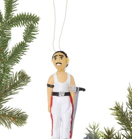 Freddie Mercury Felt Ornament
