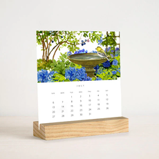 Fresh Fruit 2026 Desk Calendar