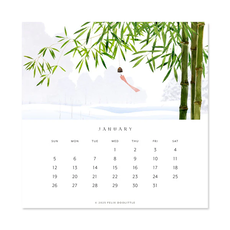 Fresh Fruit 2026 Desk Calendar