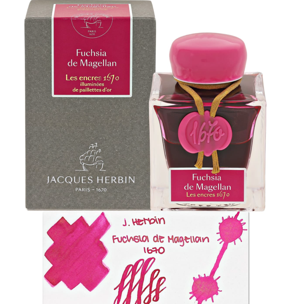 Jacques Herbin 1670 J. Herbin Anniversary Ink  Fuchsia de Magellan
