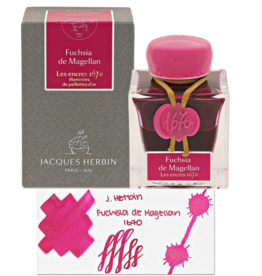 Jacques Herbin 1670 J. Herbin Anniversary Ink  Fuchsia de Magellan