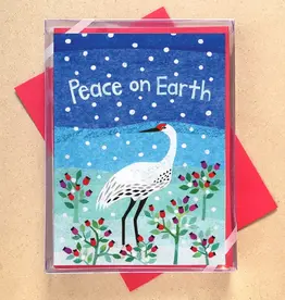 Sandhill Crane Boxed Holiday Cards