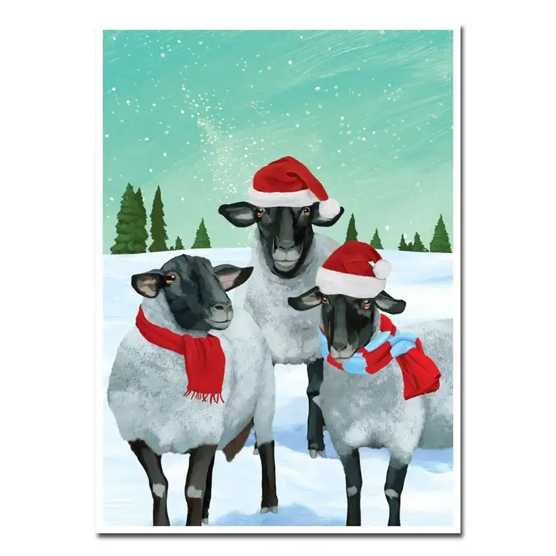 Fleece Navidad Boxed Holiday Cards