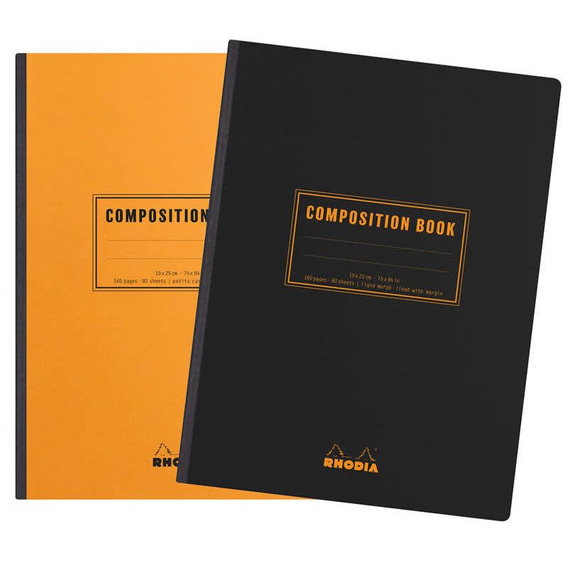 Composition Book Black Graph Rhodia