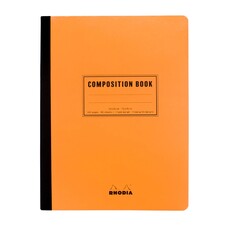 Composition Book Orange Lined