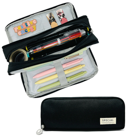 Large Pencil Pouch Black