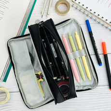 Large Pencil Pouch Black