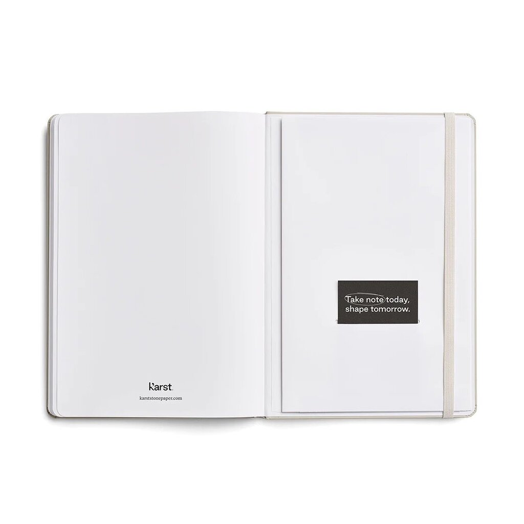 Karst Karst A5 Stone Paper Notebook Black
