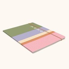 Color Block Academic Monthly Planner 2025-26