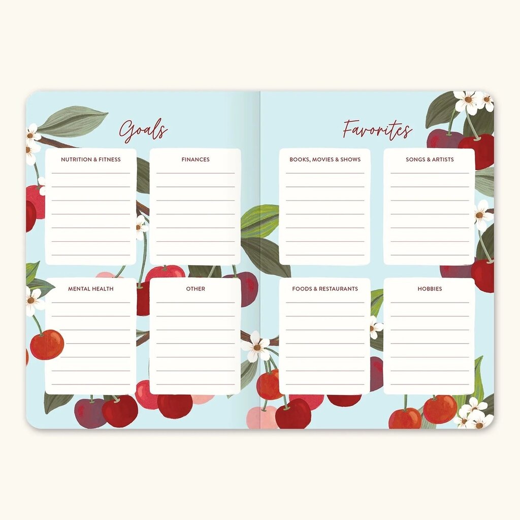 Fruit and Flora Pocket Monthly Planner