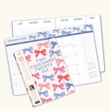 Sweet Bows Monthly Planner 2026