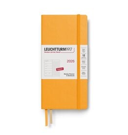 Leuchtterm 1917 Leuchtrrum 2026 Weekly Wallet Planner Rising Sun